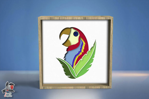 Bringing Paper to Life: A Comprehensive Guide to the 3D Parrot Bird Shadow Box SVG Template