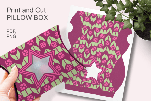 Elevating Holiday Gifting with the Purple Festive Star Window Pillow Box
