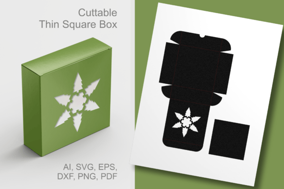 Evaluating the 6 Point Star Window Square Box Template for Seasonal Packaging