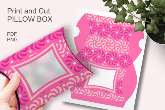 Evaluating the Pink Swirls Patterned Window Pillow Box for Festive Packaging
