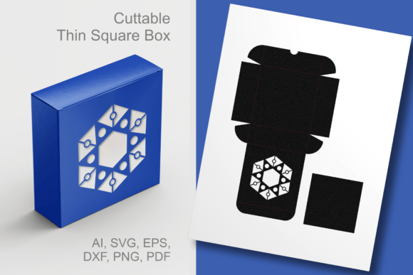 Festive Hex Ornament Square Box Template: A Complete Guide to Elegant Holiday Packaging