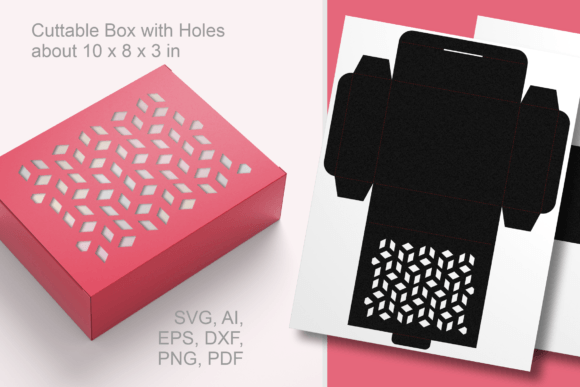 Geometric Holes Rectangular Box Template: Integrating Precision Packaging into Creative Workflows