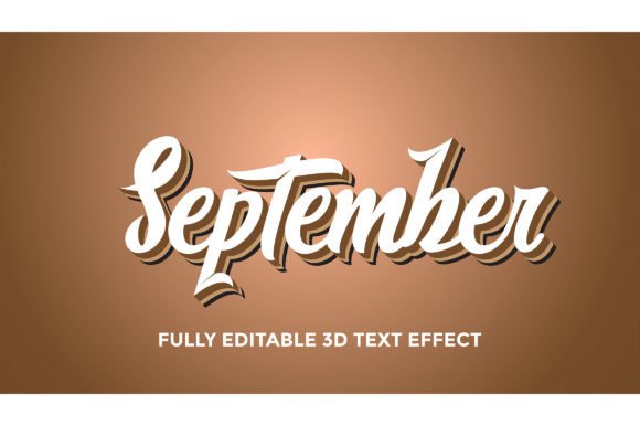 Mastering Seasonal Design with 3D Editable Text September Assets