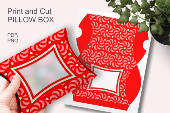 Red Swirls Patterned Window Pillow Box: A Complete Guide to Festive DIY Packaging