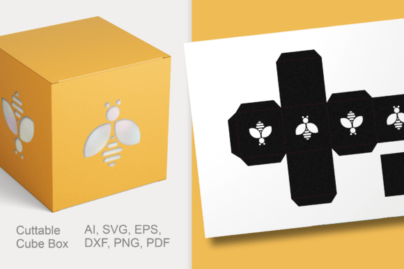 Simple Bee Windows Cube Box Template: A Complete Guide to Crafting Nature-Themed Packaging