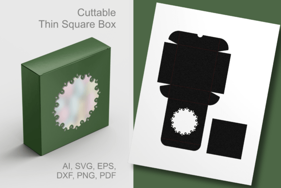 Tiny Ornaments Round Window Square Box: Elevating Handmade Packaging