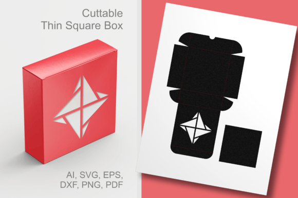 Winter Diamond Window Thin Square Box: A Versatile Packaging Solution for Festive and Everyday Gifting